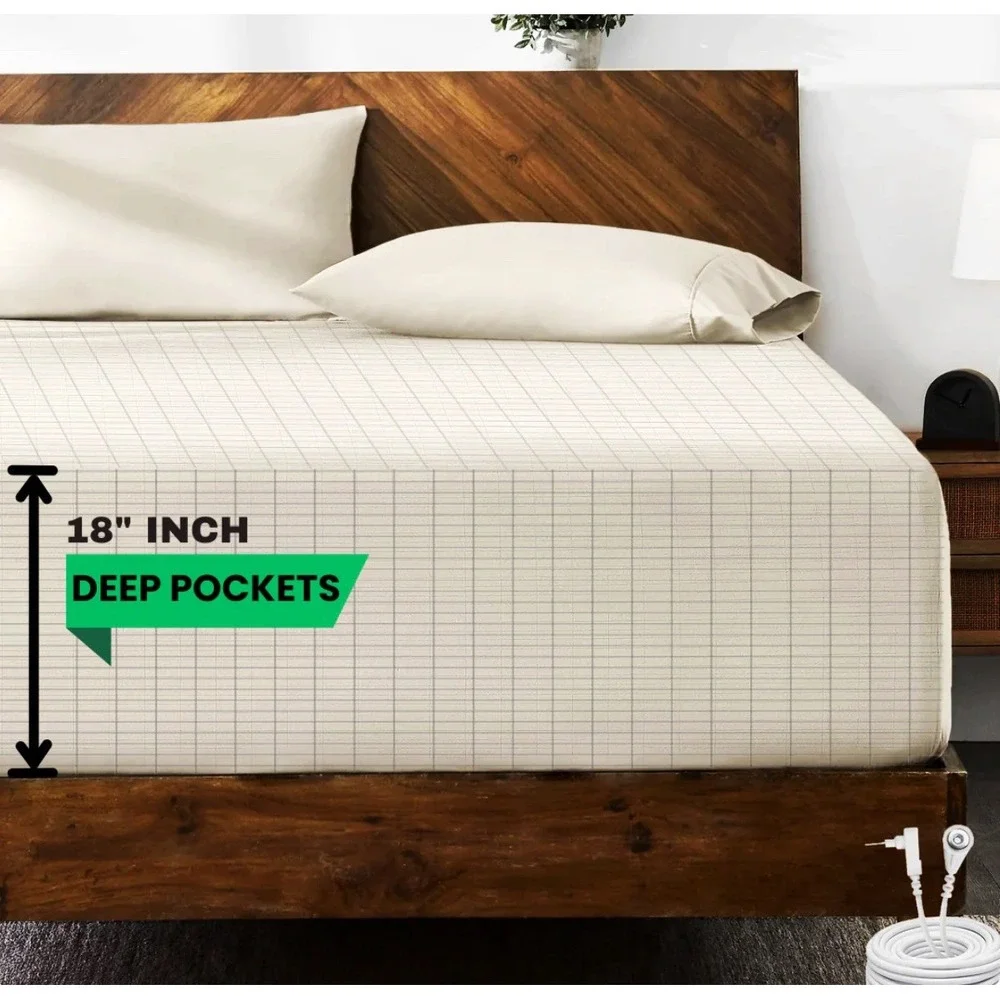 LiveGrounded KING Fitted Sheet 18